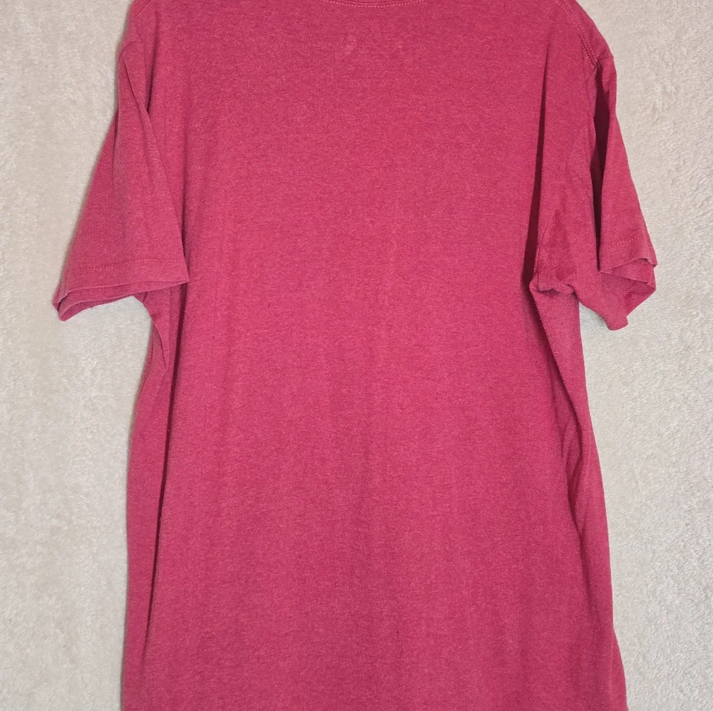 Disney Red Mickey Mouse Graphic Print Short Sleeve T-Shirt Size Large 2011 - Picture 7 of 7